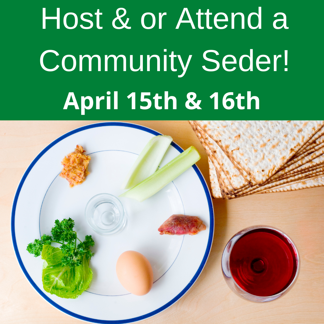 Community Seder Temple Etz Chaim